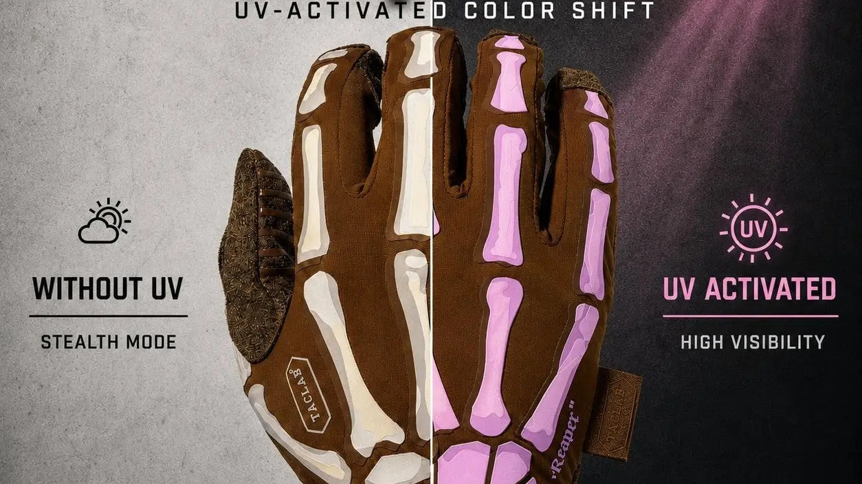Reaper UV Tactical Gloves: The First Tactical Gloves That Change Color in the Sun