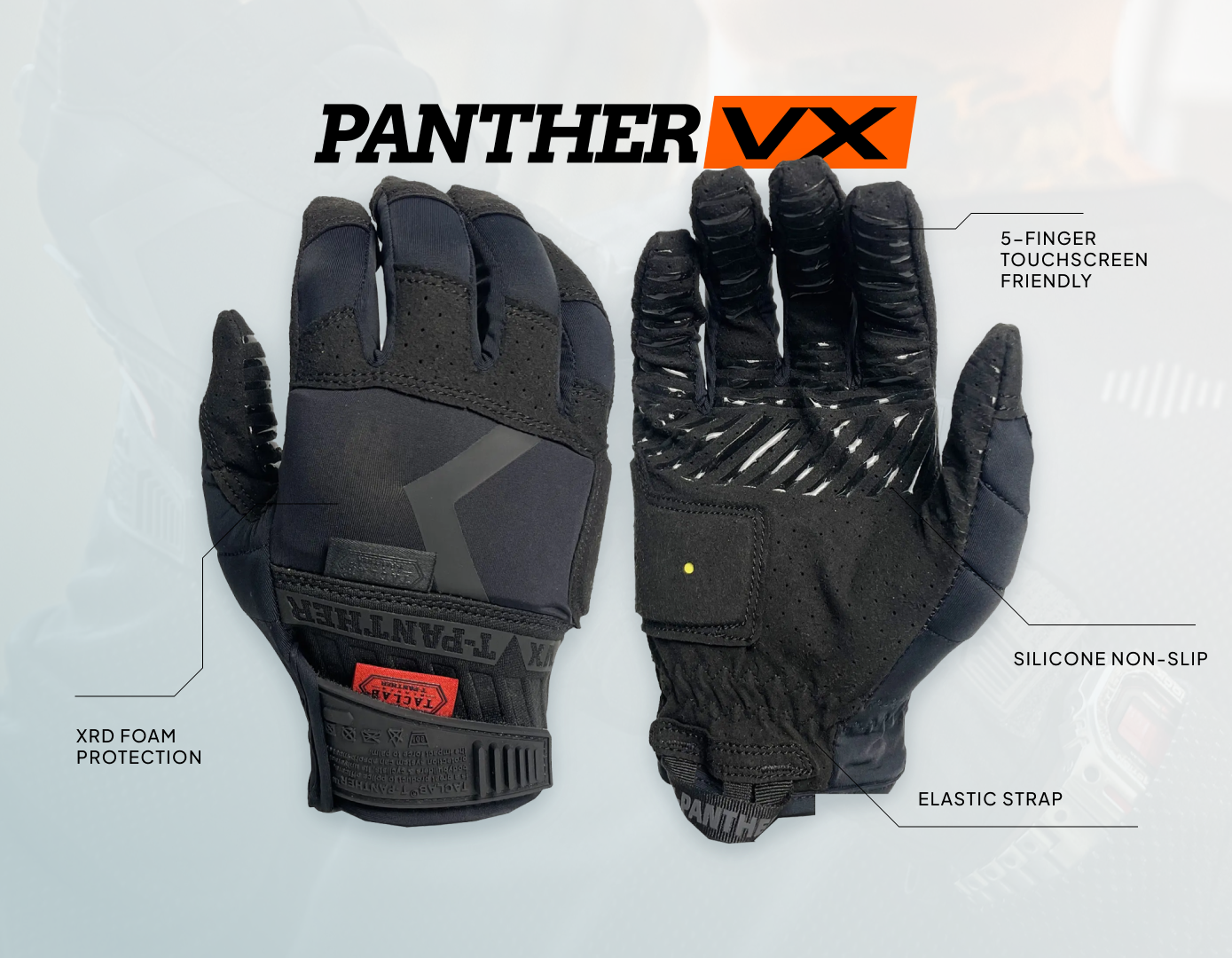 Panther VX – Impact & Anti Vibration Gloves - TACLAB