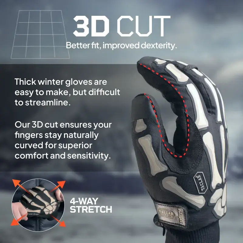 Snow Reaper – Insulated Waterproof & Windproof Tactical Winter Gloves TACLAB
