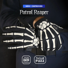 TACLAB Patrol Reaper Warm Tactical Shooting Gloves – Insulated Skeleton Design, Reinforced Grip, Flexible Gloves for Military, Police, Hunting Outdoor TACLAB