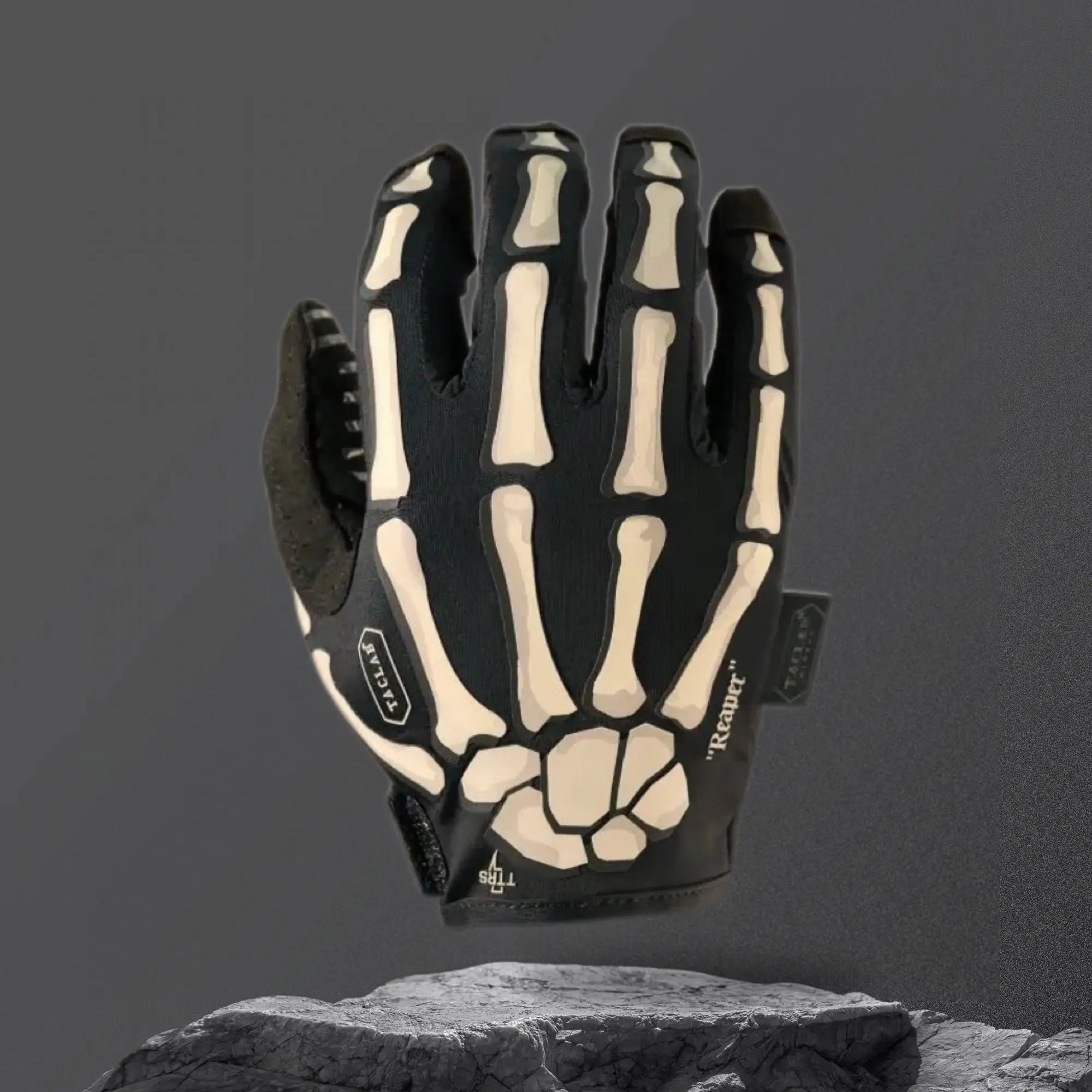 TACLAB Reaper Skeleton Tactical Shooting Gloves - Thin and Lightweight for Military, Police, Range