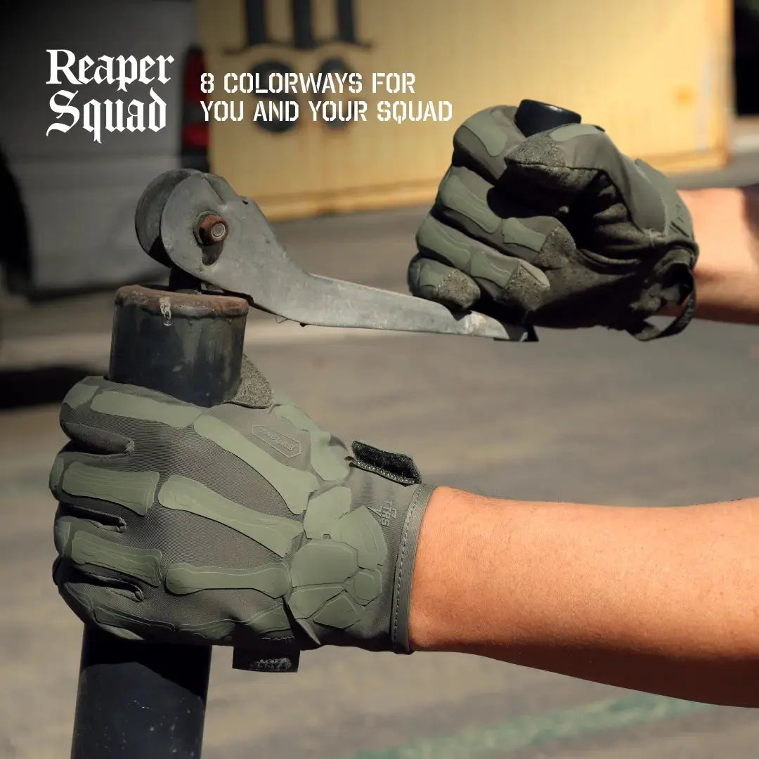 TACLAB REAPER Tactical Skeleton Shooting Gloves - TACLAB