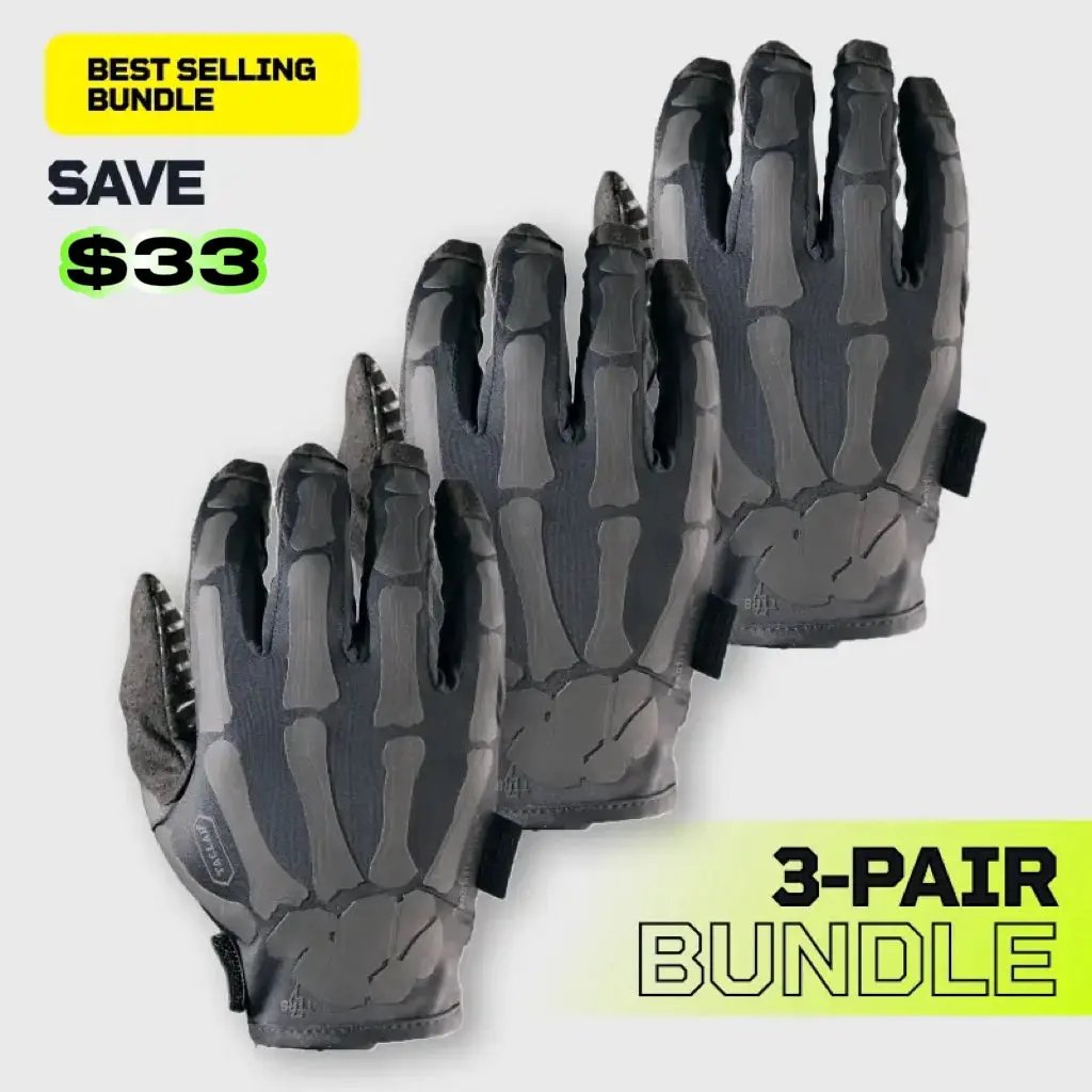 TACLAB Reaper Tactical Gloves 3 Pack/6 Pack Bulk for Police Security Law Enforcement military Duty Work Gloves-Best Value TACLAB