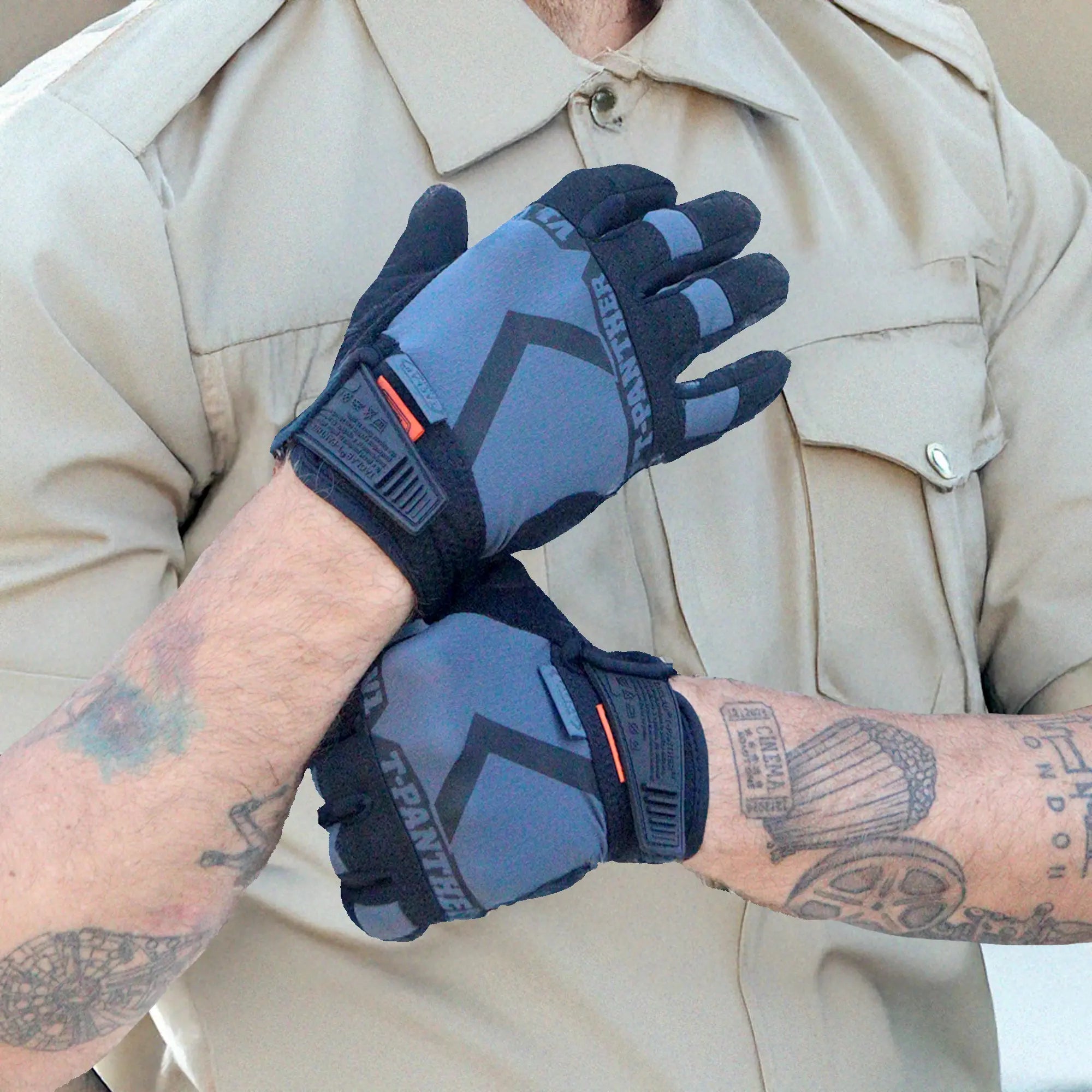 Panther V1 – Tactical Padded Anti Vibration Gloves - TACLAB