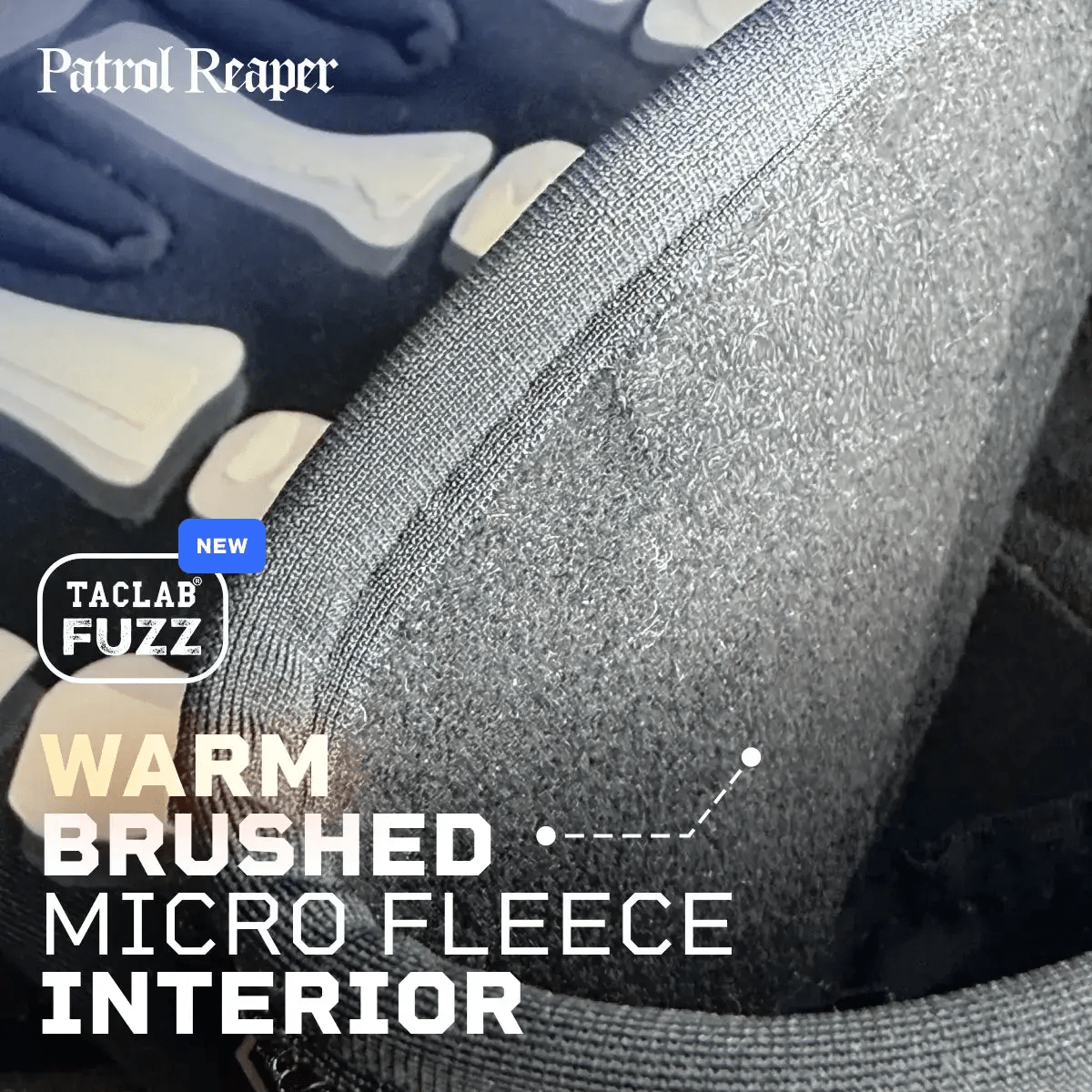 TACLAB Patrol Reaper Warm Tactical Shooting Gloves – Insulated Skeleton Design, Reinforced Grip, Flexible Gloves for Military, Police, Hunting Outdoor - TACLAB