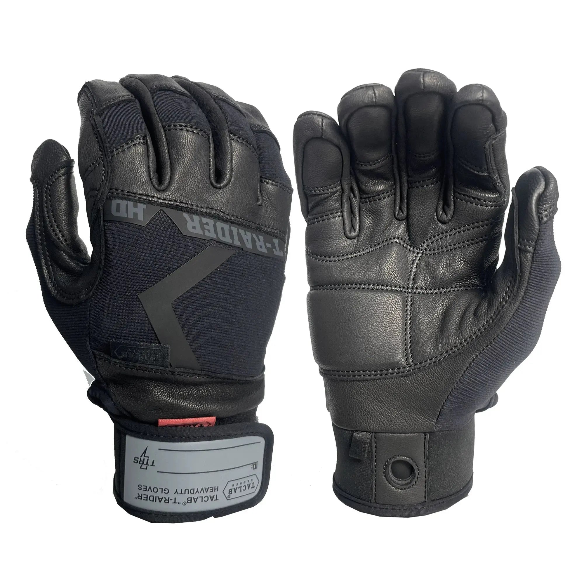 TACLAB Raider Goatskin Leather Gloves – Heavy Duty for Motorcycle, Law Enforcement, First Responders, Military - TACLAB