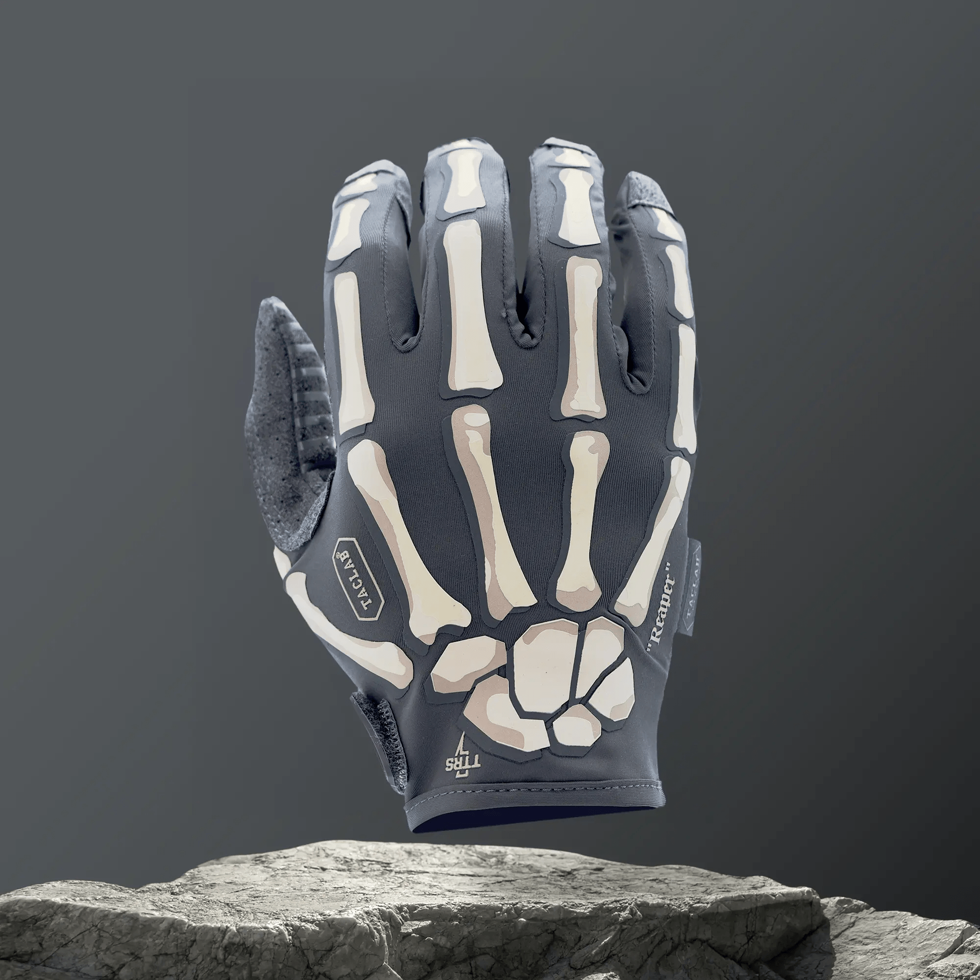 TACLAB Reaper Skeleton Gloves - Thin and Lightweight for Motocross, Dirt Bike, ATV - TACLAB