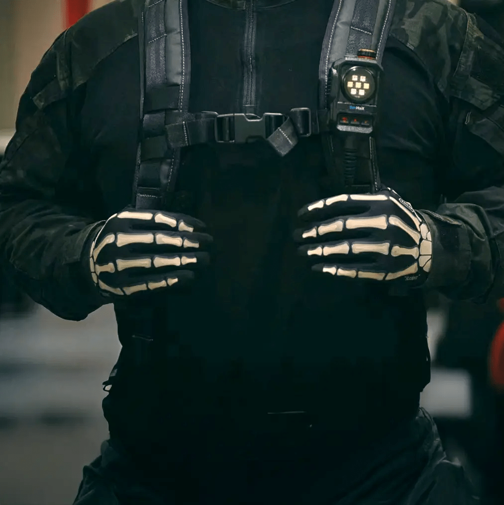 TACLAB Reaper Skeleton Tactical Shooting Gloves - Thin and Lightweight for Military, Police, Range - TACLAB