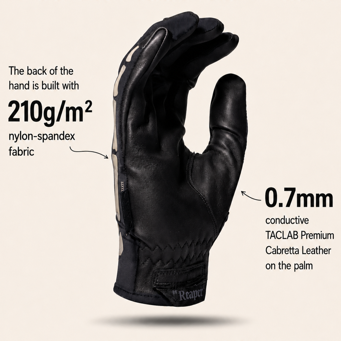 Why Cabretta Leather Is Used in Premium Baseball Gloves—and Why We Chose It for the Reaper Premium Tactical Gloves