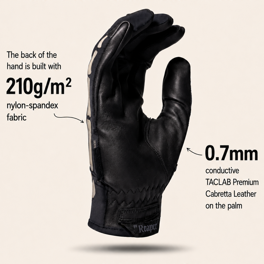 Why Cabretta Leather Is Used in Premium Baseball Gloves—and Why We Chose It for the Reaper Premium Tactical Gloves