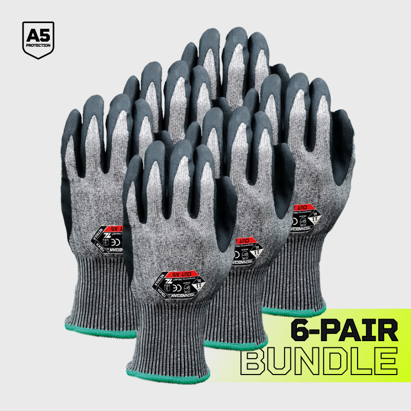 Multi-Packs of Technician A5 Cut Resistant Gloves TACLAB