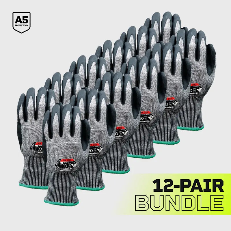 Multi-Packs of Technician A5 Cut Resistant Gloves TACLAB