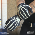 PATROL REAPER Upgraded Warm Tactical Skeleton Shooting Gloves TACLAB