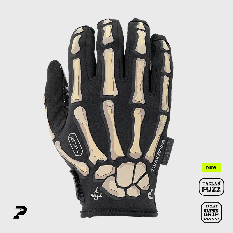 PATROL REAPER Upgraded Warm Tactical Skeleton Shooting Gloves TACLAB