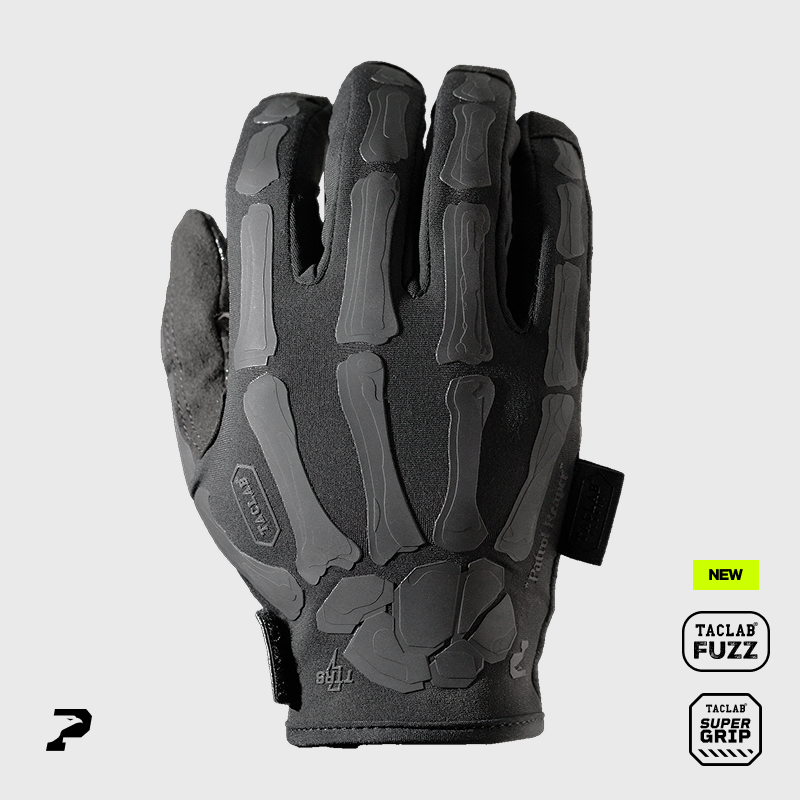 PATROL REAPER Upgraded Warm Tactical Skeleton Shooting Gloves TACLAB
