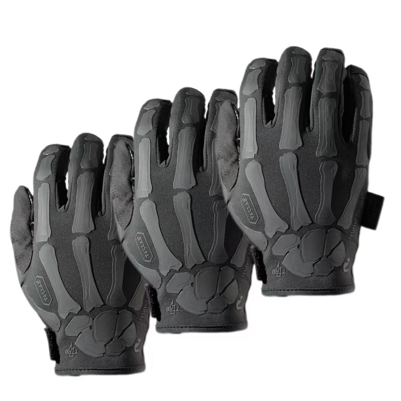 PATROL REAPER Upgraded Warm Tactical Skeleton Shooting Gloves TACLAB