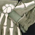 REAPER Ghost Ranger Green Gloves - Tactical Skeleton Shooting Gloves - TACLAB