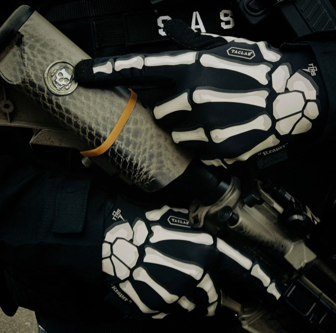 REAPER Tactical Skeleton Shooting Gloves - TACLAB