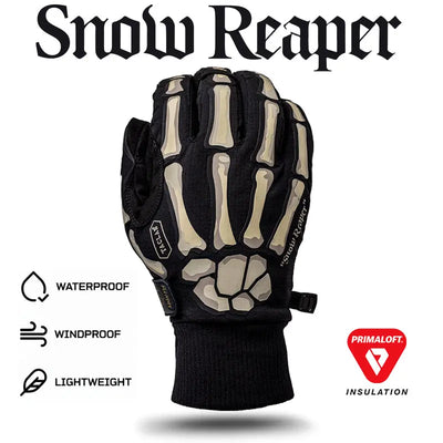 Snow Reaper Waterproof Tactical Gloves – Winter Insulated, Windproof, Shooting, Police, Outdoor