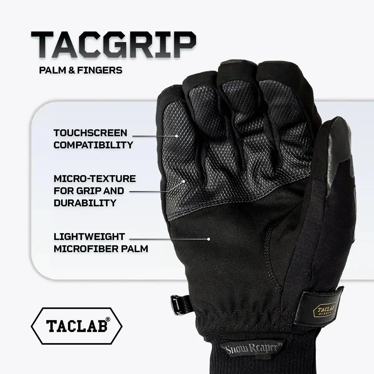 Snow Reaper Tactical Winter Gloves - Insulated & Waterproof – TACLAB