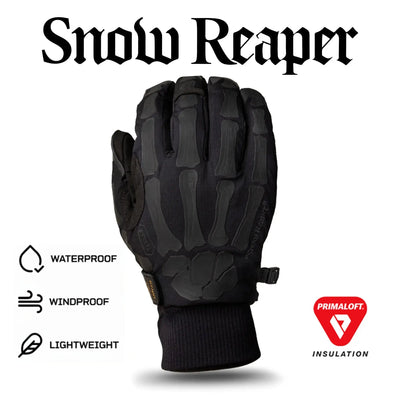 Snow Reaper Waterproof Tactical Gloves – Winter Insulated, Windproof, Shooting, Police, Outdoor