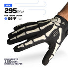 TACLAB Patrol Reaper Warm Tactical Shooting Gloves – Insulated Skeleton Design, Reinforced Grip, Flexible Gloves for Military, Police, Hunting Outdoor TACLAB