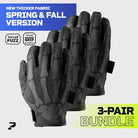 TACLAB Patrol Reaper Warm Tactical Shooting Gloves – Insulated Skeleton Design, Reinforced Grip, Flexible Gloves for Military, Police, Hunting Outdoor TACLAB