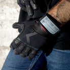TACLAB Raider Goatskin Leather Gloves – Heavy Duty for Motorcycle, Law Enforcement, First Responders, Military TACLAB