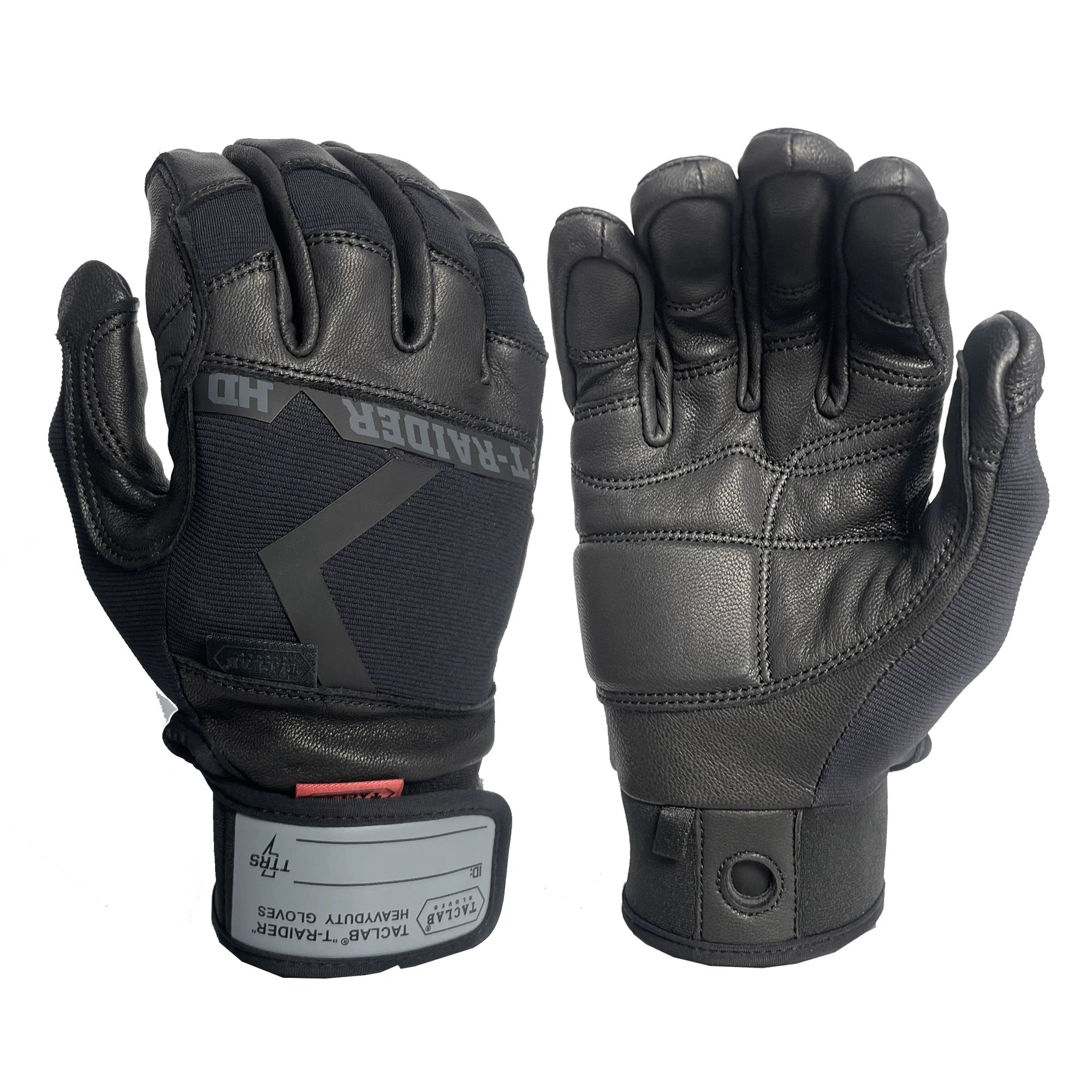 TACLAB Raider Goatskin Leather Gloves – Heavy Duty for Motorcycle, Law Enforcement, First Responders, Military TACLAB