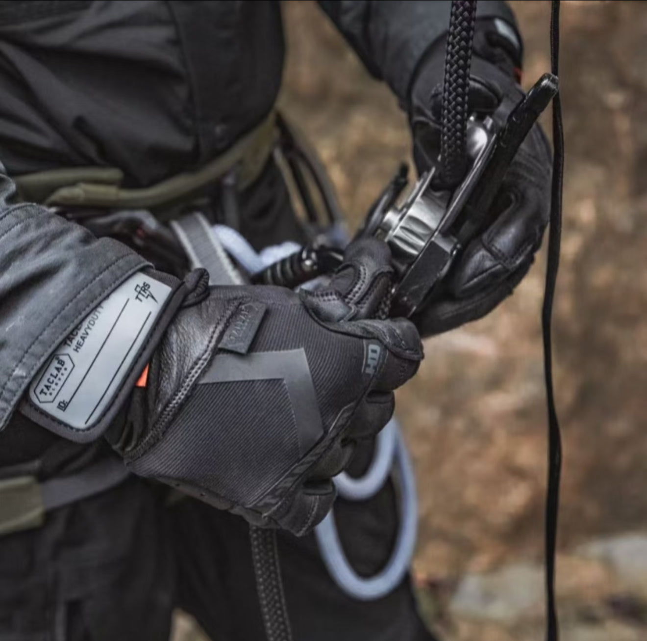 TACLAB Raider Goatskin Leather Gloves – Heavy Duty for Motorcycle, Law Enforcement, First Responders, Military TACLAB