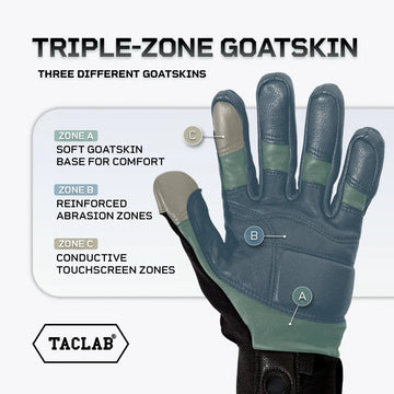 raiders handschuhe TACLAB Raider Goatskin Leather Gloves