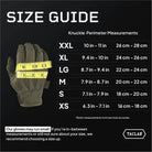 TACLAB Reaper Tactical Skeleton Gloves - Thin and Lightweight for Airsoft, Cosplay, Paintball TACLAB