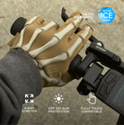 TACLAB Reaper Skeleton Gloves - Thin and Lightweight for Motocross, Dirt Bike, ATV - TACLAB