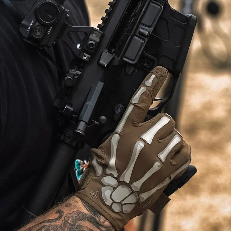 TACLAB REAPER Tactical Skeleton Shooting Gloves - TACLAB 