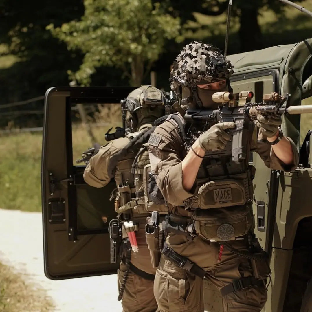 TACLAB Reaper Skeleton Tactical Shooting Gloves - Thin and Lightweight for Military, Police, Range TACLAB