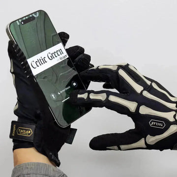 skelett handschuhe motorrad TACLAB Reaper Skeleton Gloves
