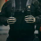 TACLAB Reaper Skeleton Tactical Shooting Gloves - Thin and Lightweight for Military, Police, Range - TACLAB