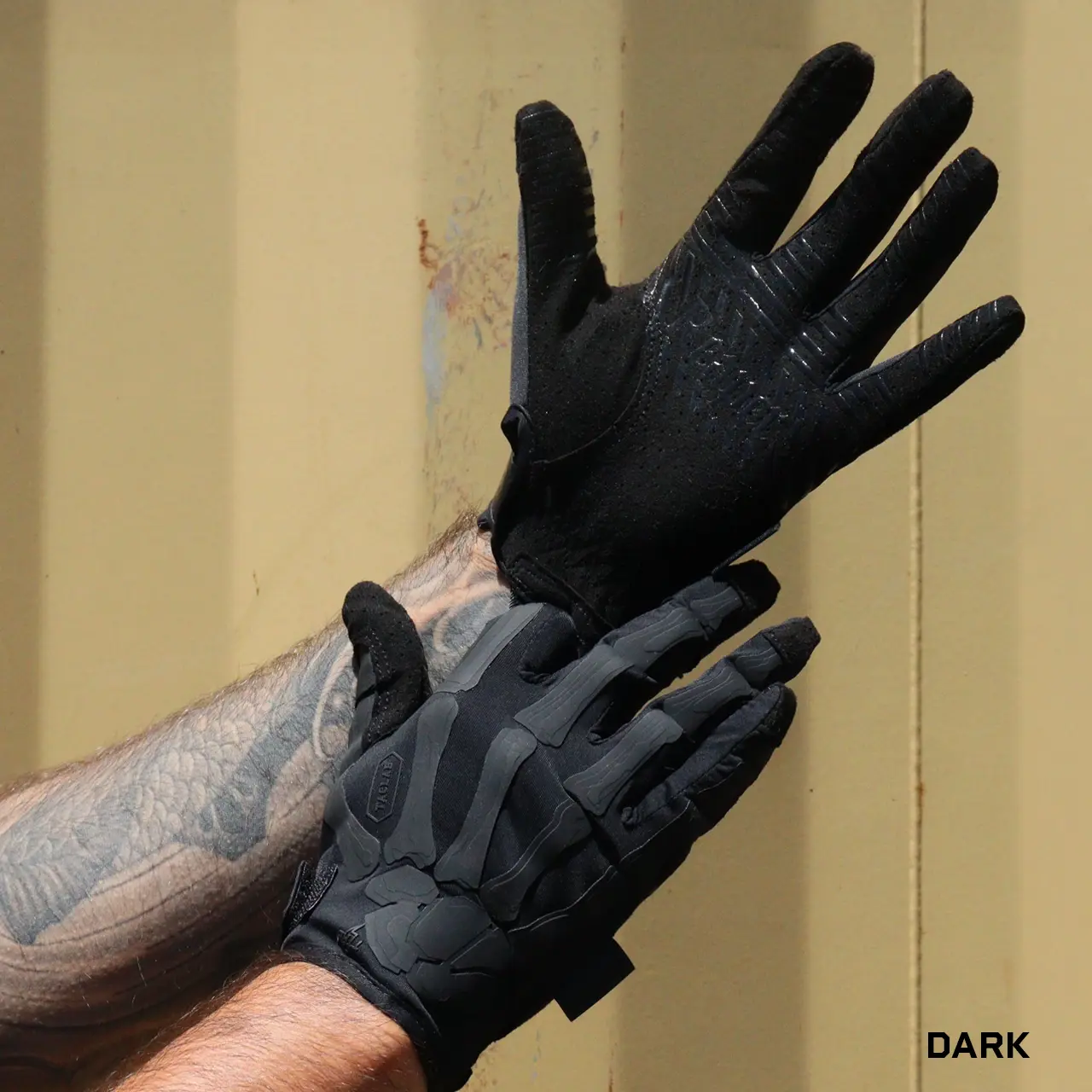 TACLAB REAPER Tactical Skeleton Shooting Gloves - TACLAB DARK-XXL