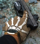TACLAB Reaper Skeleton Tactical Shooting Gloves - Thin and Lightweight for Military, Police, Range - TACLAB