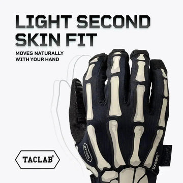 skelett handschuhe motorrad TACLAB Reaper Skeleton Gloves