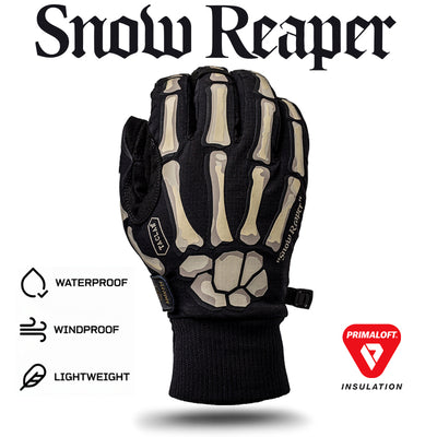 Snow Reaper Waterproof Tactical Gloves – Winter Insulated, Windproof, Shooting, Police, Outdoor