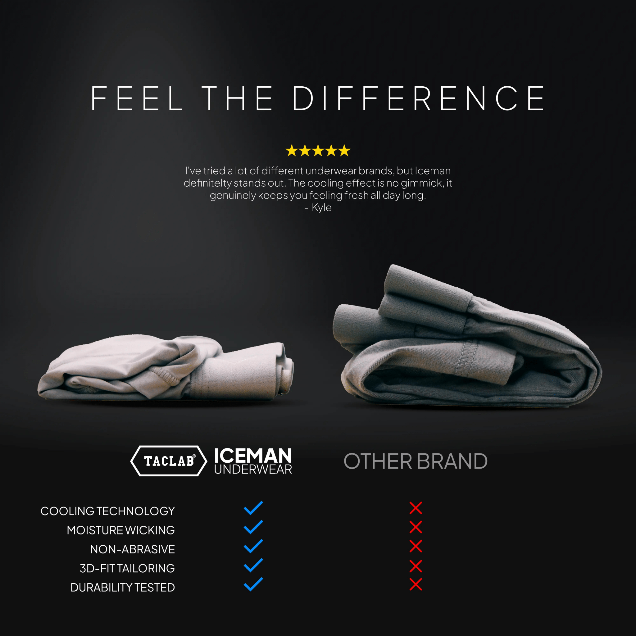 Iceman Tactical Boxer Briefs - TACLAB