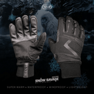 Snow Savage Speed PRO – Waterproof/Windproof Lightweight Ultra - Warm Tactical Winter Gloves - TACLAB