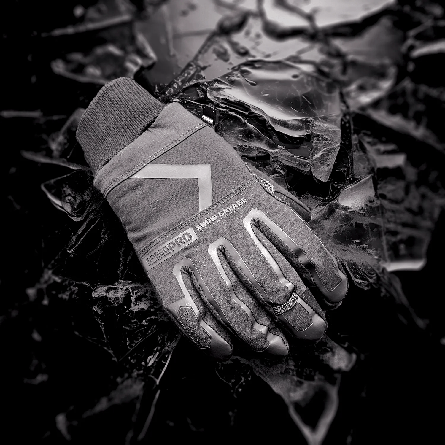Snow Savage Speed PRO – Waterproof/Windproof Lightweight Ultra - Warm Tactical Winter Gloves - TACLAB