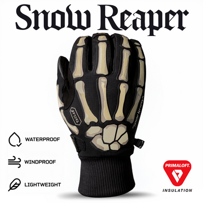 Snow Reaper Waterproof Tactical Gloves – Winter Insulated, Windproof, Shooting, Police, Outdoor