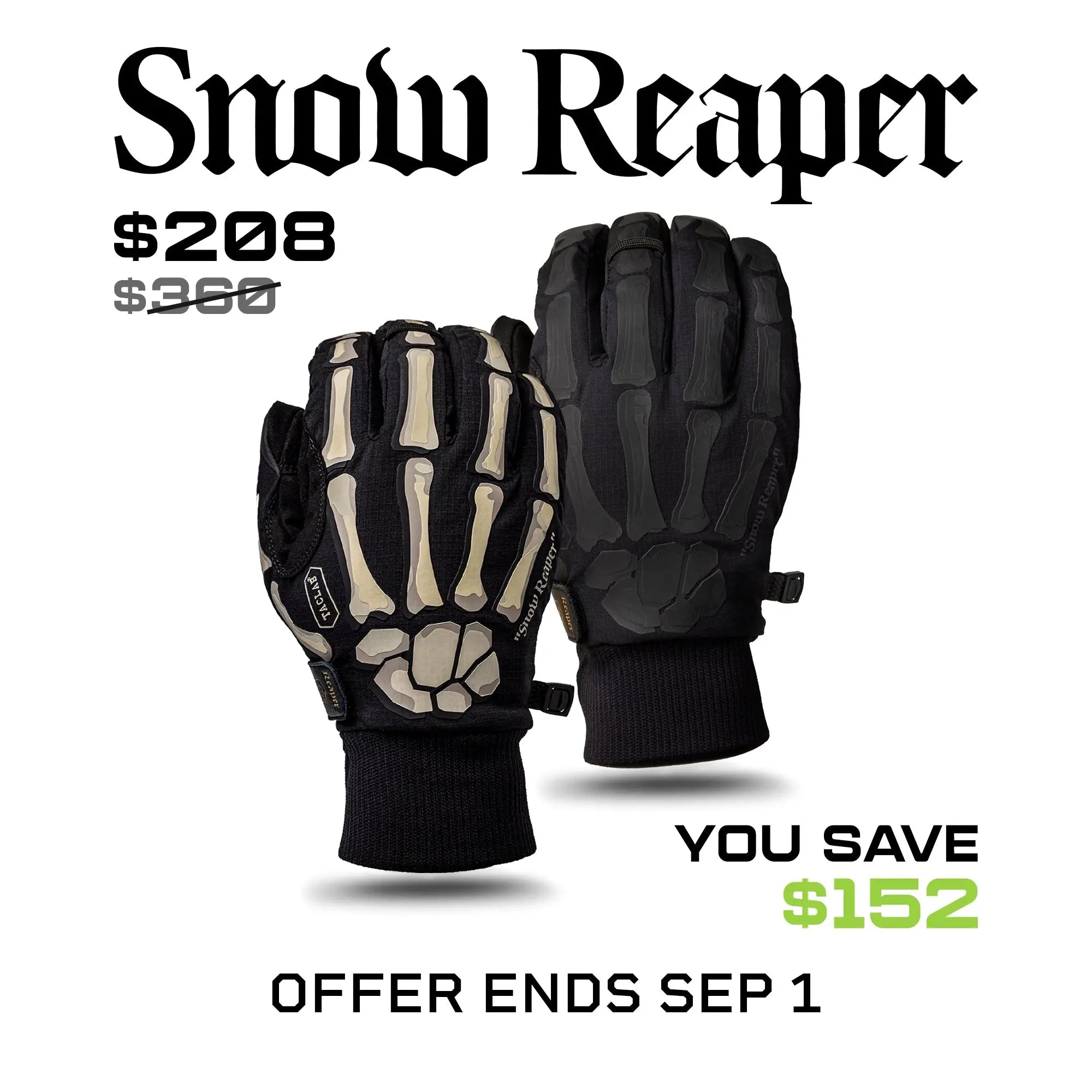 Snow Reaper Tactical Winter Gloves - Insulated & Waterproof – TACLAB