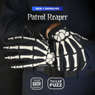 TACLAB Patrol Reaper Warm Tactical Shooting Gloves – Insulated Skeleton Design, Reinforced Grip, Flexible Gloves for Military, Police, Hunting Outdoor - TACLAB