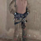 TACLAB Raider Goatskin Leather Gloves – Heavy Duty for Motorcycle, Law Enforcement, First Responders, Military - TACLAB