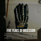 TACLAB Reaper Skeleton Gloves - Thin and Lightweight for Motocross, Dirt Bike, ATV - TACLAB