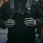 TACLAB Reaper Tactical Skeleton Gloves - Thin and Lightweight for Airsoft, Cosplay, Paintball - TACLAB